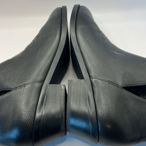 Ralph Lauren Prestyn-Bo-Bte Black Tumbled Leather size 7.5 - Picture 7 of 10